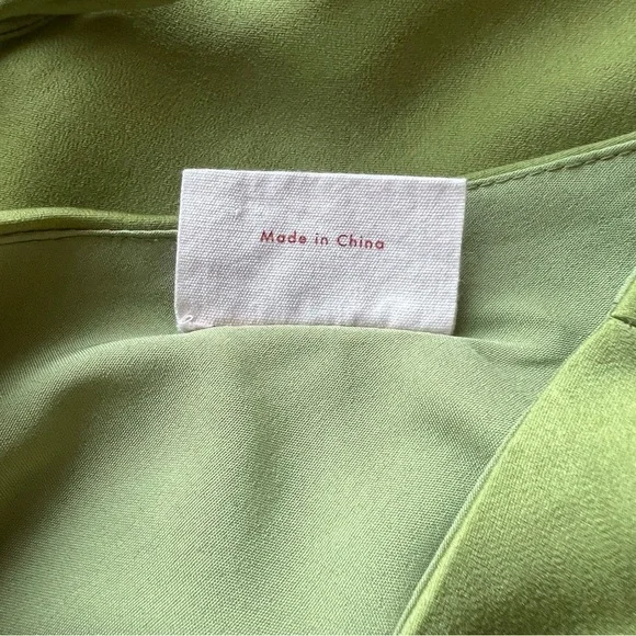 Showpo. Kaniva Midi Dress One Shoulder Open Back Dress in Olive Green Size 6 - Picture 11 of 16